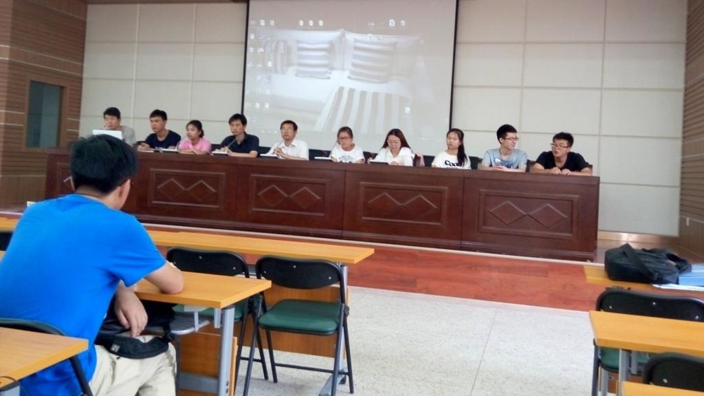 建环系召开大四毕业生经验交流会